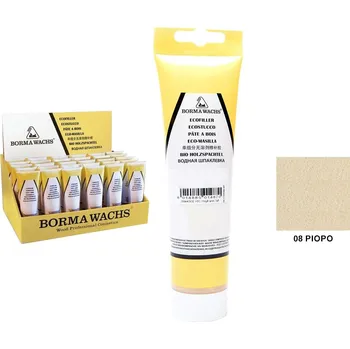 Tmel Borma wachs ecostucco tmel na dřevo v tubě, 250 gr., 08 přírodní dřevo