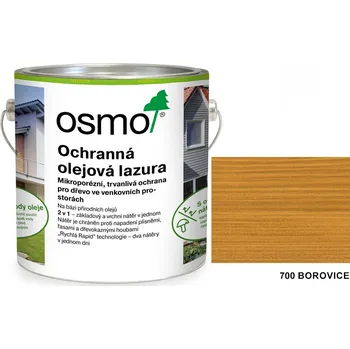 lazura Osmo ochranná olejová lazura 0,75l, 700 borovice