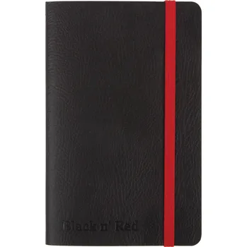 Zápisník Oxford Black n' Red Journal A6, 72 listů, linkovaný
