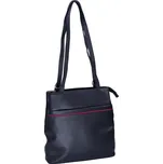 ESTELLE Dámský kožený kabelkový batůžek 2v1 Sofie černo-červený