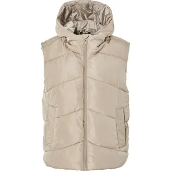Dámská vesta esmara® Dámská prošívaná vesta (béžová, XS (32/34))