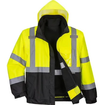 PORTWEST Bomber bunda Hi-Vis Premium 3v1 výprodej Velikost: 2XL, Barva: žlutá