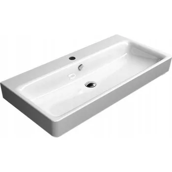 Umyvadlo Nástěnné umyvadlo obdélníkové GSI Sand bílé