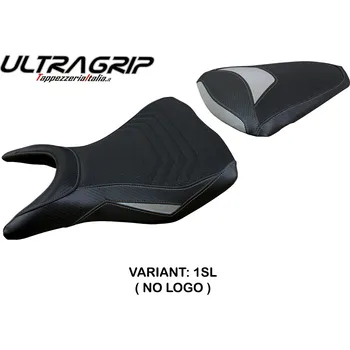 Moto sedlo TPZ Italia potah sedla Yamaha R3 (15-24) Jesolo ultragrip model potah sedla: bez loga 1SL (silver)