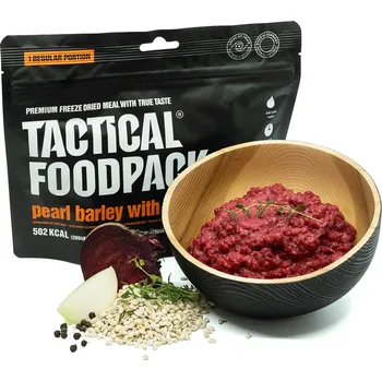 Dehydrované jídlo Tactical Foodpack Pearl Barley with Beetroot 110g