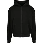 Build your Brand Mikina BY 192 s kapucí na zip COT56019200204-black XL Černá