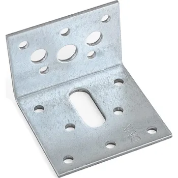 Tesařské kování Úhelník stavitelný 60x40x60mm Zn Domax KR2