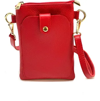 Kabelka MINI na mobil 0029, Itálie barva: červená