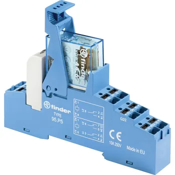 Relé Finder 48.P8.7.024.0050 reléový modul, 24 V/DC, 10 A, 2 přepínací kontakty, 1 ks