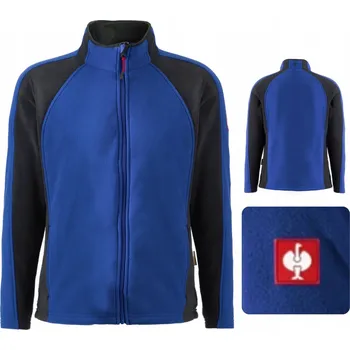 Pánská mikina Pracovní fleecová mikina Engelbert Strauss mikina fleecová Dryplexx 77825 Modrá XXL