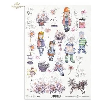 Umělecký papír Rýžový papír A4- R0090