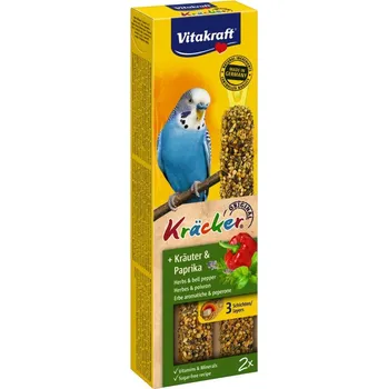 Krmivo pro ptáka Vitakraft CHOVEX Vitakraft KRÄCKER® ANDULKA byliny & paprika 2x30g