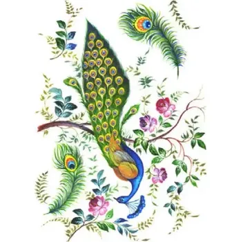 Umělecký papír Rýžový papír A4-120 - Páv - Cadence