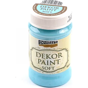 Vodová barva Dekor paint chalky křídová barva, nebeská modrá - 100 ml