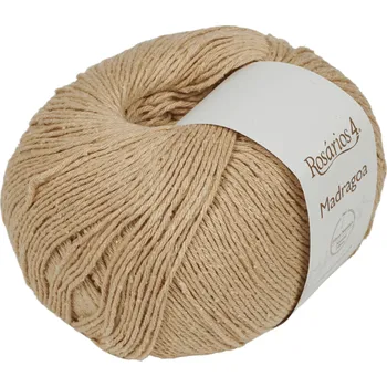 Příze Rosários 4 - Madragoa - hnědá