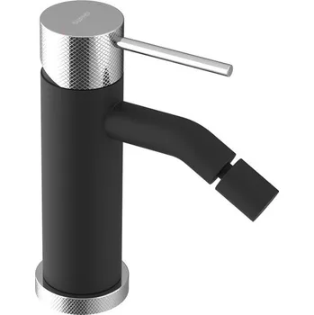 Sapho Ultrasan Stojánková bidetová baterie bez výpusti, černá mat/chrom, UT003VBC