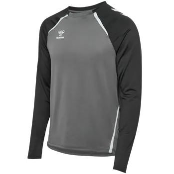 Pánské tričko Triko s dlouhým rukávem Hummel hmlLEAD 2.0 Sweatshirt 223748-1268 Velikost L