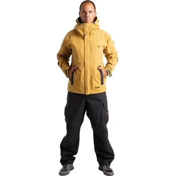 Pánská větrovka Rybářská a outdoorová bunda ADVENTER & FISHING SIRIUS XL Žlutá, Černá