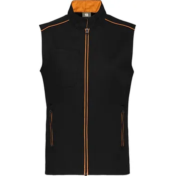 pracovní vesta Kariban Vesta Kariban WK6148 Day-to-Day, pánská COT20614881313-black/orang 3XL Černá/oranžová