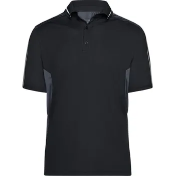 Pánské tričko James & Nicholson Polokošile Strong JN 828, krátký rukáv, pánská COT02082880914-black/carbo 4XL Černá/carbon