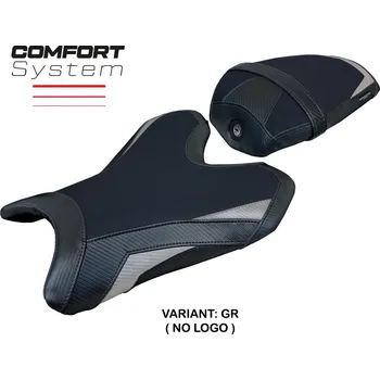 Moto sedlo TPZ Italia potah sedla Yamaha R125 (24-25) Lier comfort model potah sedla: bez loga GR (grey)