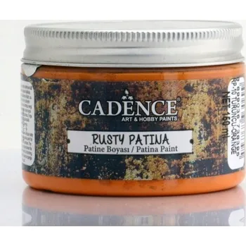 Speciální výtvarná barva Patina rez Cadence Rusty patina, 150 m - orange, oranžová