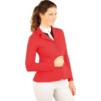 Jezdecké sako Jezdecké dámské sako závodní Litex, M - Červená