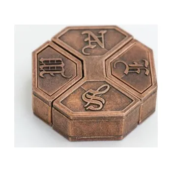 Hlavolam Eureka! Hanayama Cast Huzzle News - kovový hlavolam