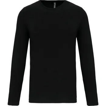 pracovní tričko Kariban Tričko K3016, elastické, dlouhý rukáv, pánské COT20301600213-black 3XL Černá