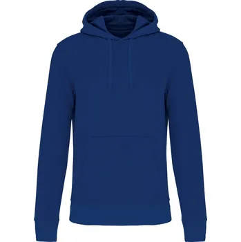 pracovní mikina Kariban Mikina Kariban K4027 s kapucí, ekologická, pánská COT204027zk215-true indigo 5XL Modrá indigo