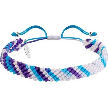 Náramek Náramek se stříbrnými prvky s efektem Tie Dye - AP539-9419