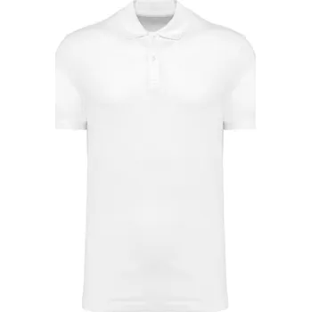 Pánské tričko Kariban Polokošile Kariban PK200 Supima®, elastická, krátký rukáv, pánská COT20020000105-white 2XL Bílá
