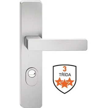 Dveřní kování ATLAS bezpečnostní kování INOX RC3 AT92IRC3 92mm Nerez do 64mm