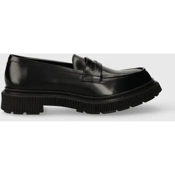 Dámské mokasíny Kožené mokasíny ADIEU Type 159 pánské, černá barva, 159 99X, EUR 37