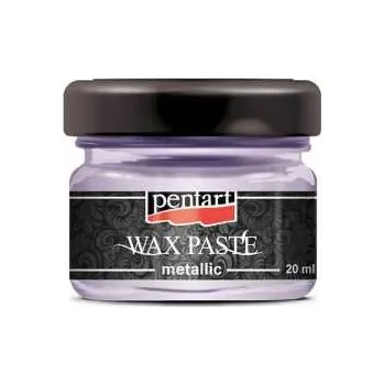 Speciální výtvarná barva Vosková pasta metalická Pentart, 20 ml - růžová zlatá