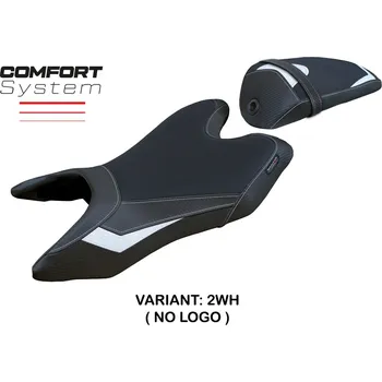 Moto sedlo TPZ Italia potah sedla Yamaha R125 (19-23) Aswhy Comfort model potah sedla: bez loga 2WH (white)