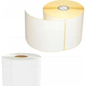 Samolepící etiketa TERMO ETIKETY 100x150MM BÍLÉ ZEBRA 300 KUSŮ