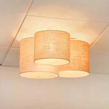 Brilagi - Stropní svítidlo SNAKE 3xE27/15W/230V šedá/krémová