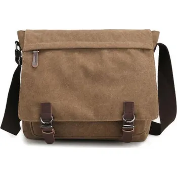 LoSmile pánská plátěná taška hnědá LoSmile LSMLBRW12