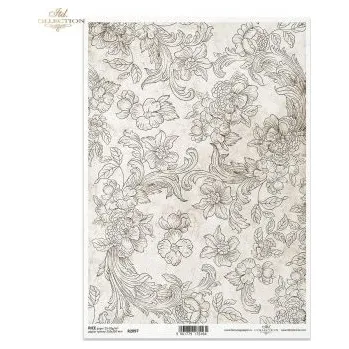 Umělecký papír Rýžový papír A4- Itd. R2097