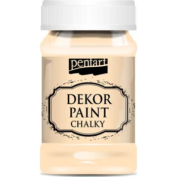 Speciální výtvarná barva Dekor paint chalky křídová barva, meruňková - 230 ml