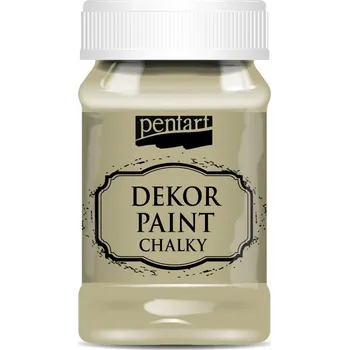 Speciální výtvarná barva Dekor paint chalky křídová barva, vintage béžová - 230 ml