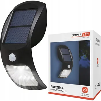 Venkovní osvětlení Solární LED pouliční lampa SuperLED 4 W 180 lm