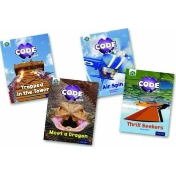 Cizí jazyk Project X CODE Extra: Light Blue Book Band, Oxford Level 4: Dragon Quest and Wild Rides, Mixed Pack of 4 - Burchett, Jan a Vogler, Sara a Hawes, Alison a Llewellyn, Claire