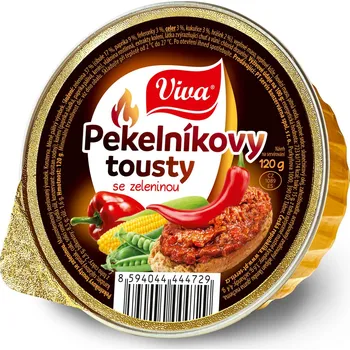 Hotové jídlo Pekelníkovy tousty se zeleninou 120g