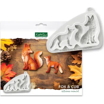 Forma na pečení KATY SUE - silikonová forma - lišky