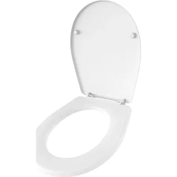 Sedátko WC HELIX bílé 43,5×35x4 cm