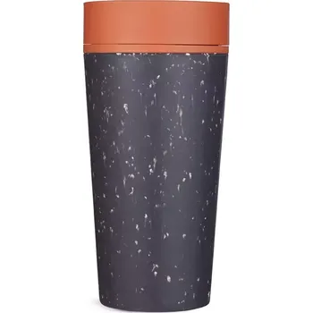 Termohrnek Kelímek CircularCUP Grey and Orange 340 ml