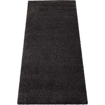 Koberec Kusový koberec Santo tm. šedý Šedá Jednobarevný 2cm až 2,9cm SANTO 35/35/150 200x290