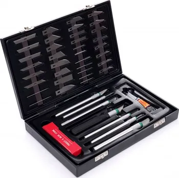 Kraft&Dele KD10595 Sada modelářských řezacích nožů 56 ks